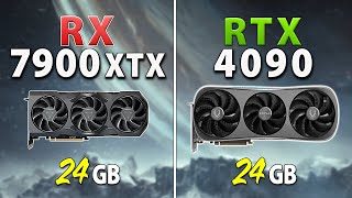 RX 7900 XTX vs RTX 4090  Test in 9 Games  Rasterization 4K [upl. by Wootten]