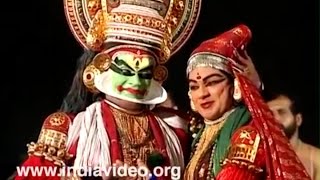 Kathakali Performance  Onam Video Greetings  Kerala [upl. by Natale]