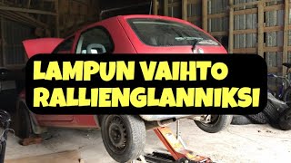 PARKKILAMPUN VAIHTO RALLIENGLANNIKSI [upl. by Agamemnon]