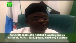 ROTIMI MAKINDE SPEAKS ON HIS WEDDING [upl. by Eecyak717]