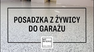 Doskonała żywiczna posadzka do Twojego garażu Żadnych fug i łaczeń [upl. by Lhadnek]