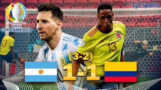 ARGENTINA vs COLOMBIA🧤El SHOW del DIBU Martínez🏆 Copa América 2021 🎙️ Narración argentina [upl. by Leff]