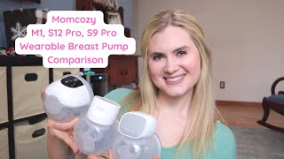 Momcozy M1 S12 Pro S9 Pro Wearable Breast Pump Comparison [upl. by Aihsema476]