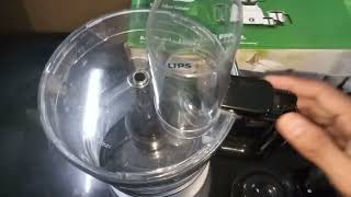 Philips Food Processor Demo And Information HL7763 [upl. by Dorahs]