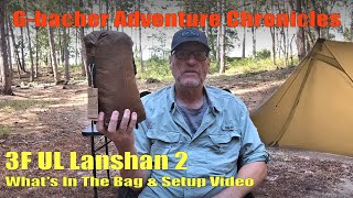 The Lanshan 2 Dbl Wall Tent Whats In The Bag Set Up amp Review [upl. by Stichter]