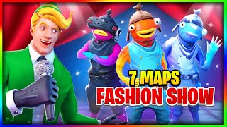 👗 best 7 FASHION SHOW maps in Fortnite CREATIVE 20  fortnite fashion show code 2023 👠 [upl. by Ahseid]