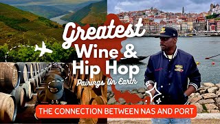 Nas and Port Whats the connection Greatest Wine and Hip Hop Pairings on Earth with Ramos Pinto [upl. by Sidras959]