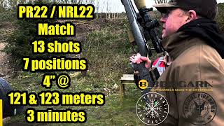 PR22  NRL22 Precision Rifle Match  Bergara B14R  SK Match ammo  Stage 7  1313 Impacts [upl. by Barta]