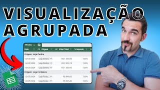 Visualização agrupada no novo recurso de tabelas do Planilhas Google  Google Sheets [upl. by Burke]