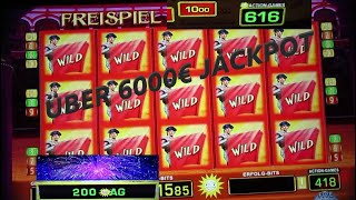 MEGA VOLLBILDESKALATION Traumgewinn SUPER JACKPOT am Spielautomat Über 6000€ GEWINN Merkur Magie [upl. by Yecal425]