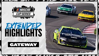 NASCAR Official Extended Highlights Heartbreak for Ryan Blaney at Gateway  2024 Enjoy Illinois 300 [upl. by Mellins]