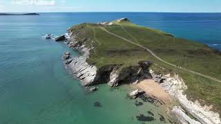 Initial highlights of Drone flights around Newquay Sept 2024 [upl. by Anaer]