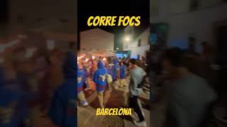 Así se Festeja el CORREFOCS en ESPAÑA👿 [upl. by Jarlen526]