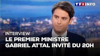 Gabriel Attal  quotMa méthode cest dêtre lucide et de dire la véritéquot [upl. by Atil]