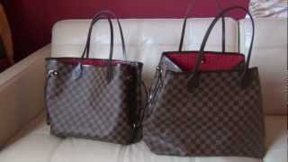 Louis Vuitton Neverfull GM and MM Review and Comparison [upl. by Anha]