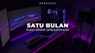 DJ SATU BULAN  BERNADYA NDX KOPLO  DJ SUDAH ADAKAH YANG GANTIKANKU [upl. by Adnoyek27]