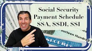 Social Security Payment Schedule for December 2023  SSA SSDI SSI [upl. by Las699]