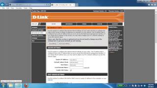 How to change the IP address of your DLink router [upl. by Robaina]