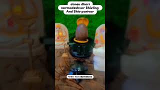 Janeu dhari narmadeshvar Shivling contact no 9826666353 original narmadeshvar [upl. by Sloatman792]