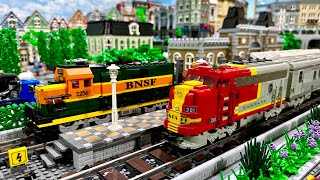 Seltene LEGOZüge gekauft  Erste Fahrtests in der LEGO Stadt [upl. by Cyrano]