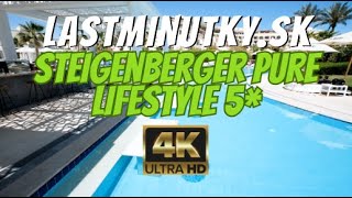 OSOBNE SME TESTOVALI Steigenberger Pure Lifestyle 5  Hurghada Egypt 4K VIDEO [upl. by Schiff932]