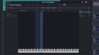 Tracktion Multi Sampler Creating an Instrument [upl. by Pincas]