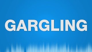 Gurgling SOUND EFFECT  Gurgle Gargle Gurgeln SOUNDS [upl. by Lundell129]