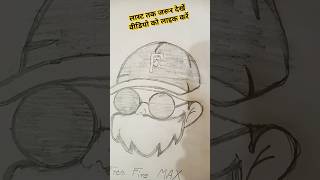 Sketch arttrendingshorts comedy free fire comedy [upl. by Mutat]