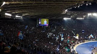 Ultras Lazio in casa contro Celtic 28112023  Champions League [upl. by Aciraa]