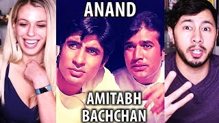 ANAND  Rajesh Khanna  Amitabh Bachchan  Trailer Reaction w Kaitlyn [upl. by Emmey]