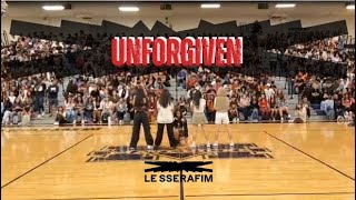 LOKD KPOP in Highschool UNFORGIVEN  LE SSERAFIM Dance Cover at September Pep Rally 2023 [upl. by Taima]