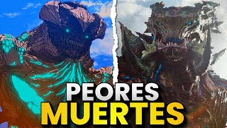 Las 10 Peores MUERTES de Kaijus en TITANES DEL PACÍFICO [upl. by Aerdnwahs]