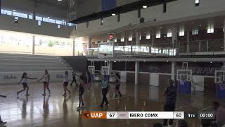 BASQUETBOL FEMENIL UAP VS IBERO CDMX [upl. by Borszcz]