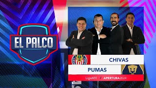 Chivas vs Pumas  EL PALCO  Jornada 15 Apertura 2024  Liga MX [upl. by Hackathorn]