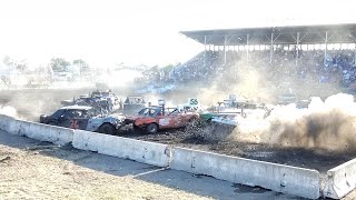 Colusa County Derby Bash Class DemolitionDerby Crash SendIt [upl. by Katheryn]