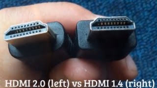 HDMI 20 vs 14 vs 13 High Speed Cables Comparison and Unboxing Portta HDMI 20 Cable [upl. by Agathy]