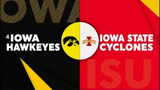 Iowa Hawkeyes vs Iowa State Cyclones Full Game Dec 6 2023 [upl. by Lein]