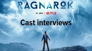 Ragnarok  cast interviews english subtitles [upl. by Ardnuat]