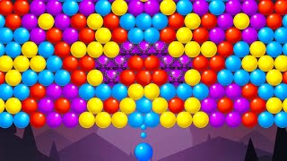 Bubble Shooter Rainbow Fun Games  Part4  Gameplay ❤️ ♥️ 🎁 [upl. by Arsuy]