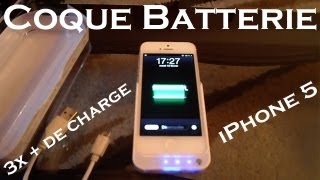 Coque Batterie Externe Power Jacket  iPhone 5 [upl. by Noah]