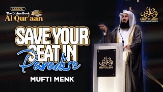 NEW  Save your Seat in Paradise 🤩 Mufti Menk in Leeds UK [upl. by Calvinna]