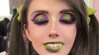 Eugenia Cooney cant pucker up in new tiktok [upl. by Rorie]