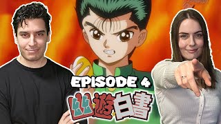 YUSUKE AND THE GOLDEN EGG Yu Yu Hakusho REACTION  Episode 4 [upl. by Anrahs]