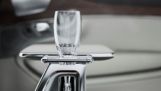 Orrefors Crystal Glass in the Volvo XC90 Excellence [upl. by Enihsnus]