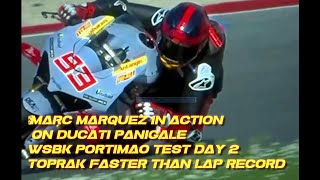 Portimao TEst WSBK 2024 day 2 afternoon Toprak fastest than lap record Pecco led MotoGP test [upl. by Ordnagela895]