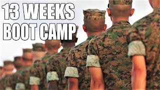 Making Marines  13 Weeks of US Marine Corps Recruit Training [upl. by Eillek5]