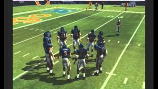 MADDEN NFL 07 Historic Teams Tournament 2000 Baltimore Ravens vs 1985 Chicago Bears [upl. by Clorinda]