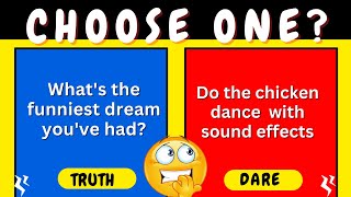 Truth Or Dare Questions  Interactive Game  Best Dares Ever🌟📚 [upl. by Remmos]