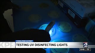 Testing UV disinfecting lights [upl. by Dedie941]