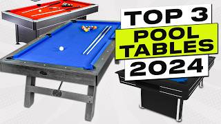 Top 3 BEST Pool Table On Amazon [upl. by Nyahs859]